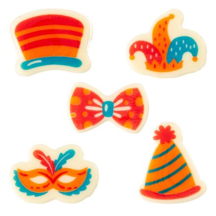 Leman 24033 carnavalsticker 3,5cm 150st