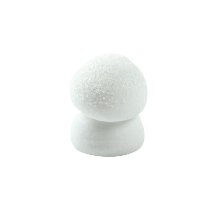 Leman 51305 paddenstoel wit 1,8cm 180st