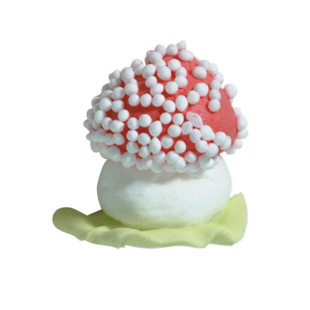 Leman 51320 paddestoel met blad 2,7cm 144st