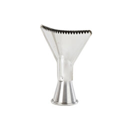 Spuithoedje inox buche groot