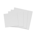 Vierkant Wit 22x22cm 1,5mm 100st