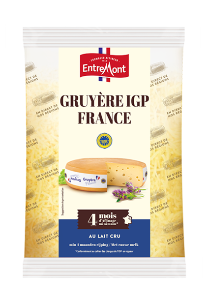 Gruyere geraspt entremont 6x1kg