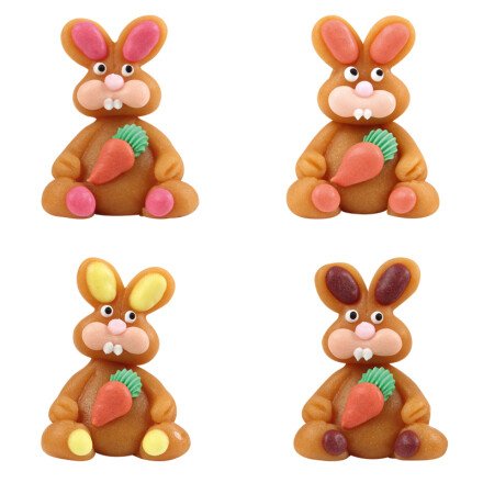 Leman 69702 konijnen 3,5cm 42st