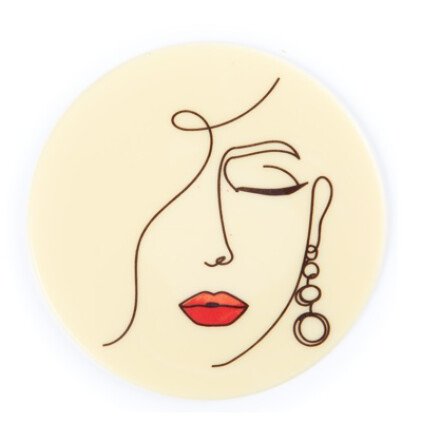 Leman 11091 rondje dame 7,5cm 12st