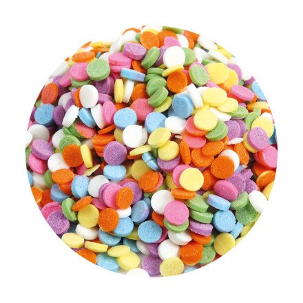 Leman 61316 confetti gekle. 0,4cm 400gr