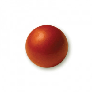 Chocolade ballen rood klein 2cm 66st