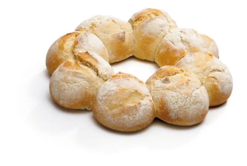 Diversi 27 kroonbrood van pitolet mix 14st