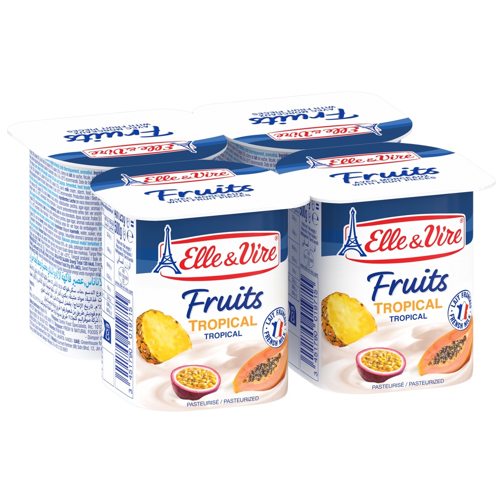 Elle&vire tropical 6x4x125gr