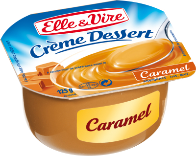 Elle&vire caramel 4x125gr