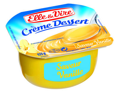 Elle&vire vanille 4x125gr