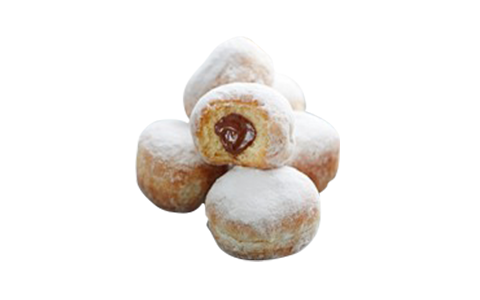 F&V Mini Beignet hazelnoot 25gr 175st