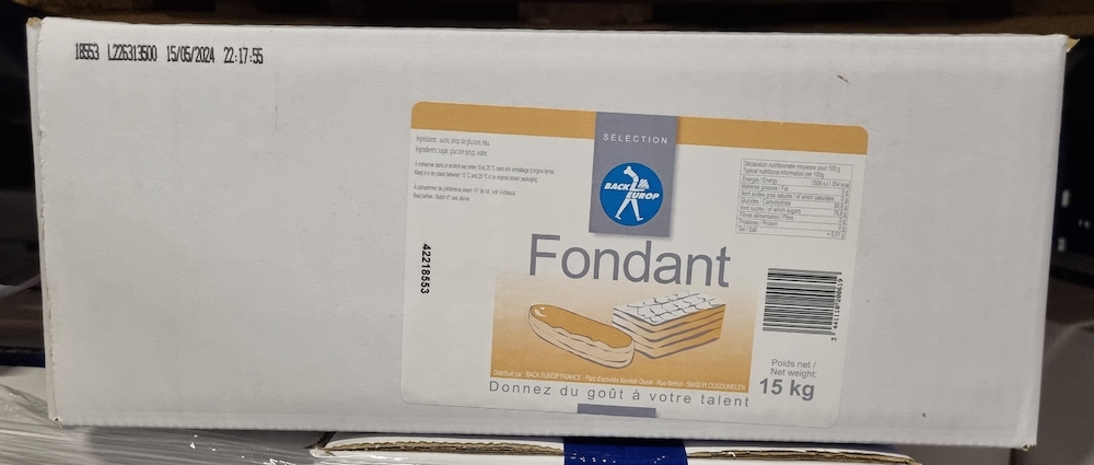 Fondant karton 15kg