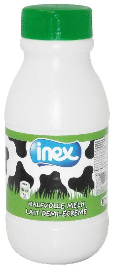 Inex half volle melk schroef 6x1/2