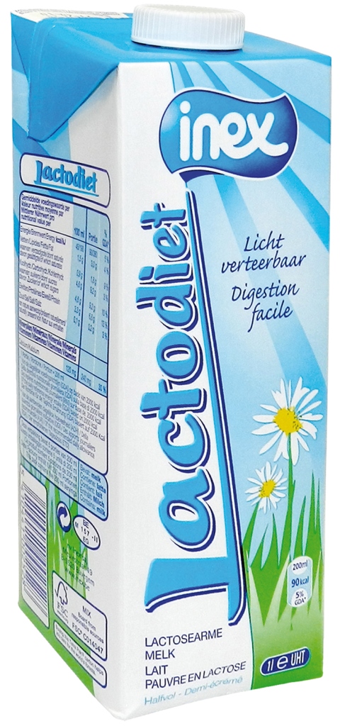 Inex lactodieet 6x1L edge
