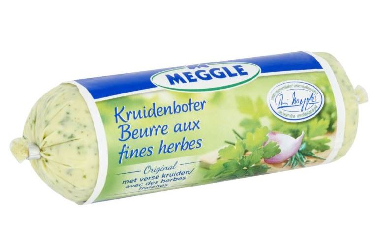 Meggle kruidenboter 1kg 125gr st