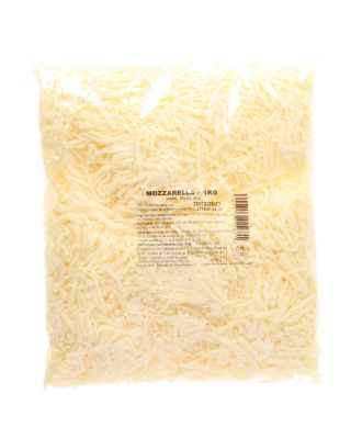 Mozzarella geraspt 1kg  4mm